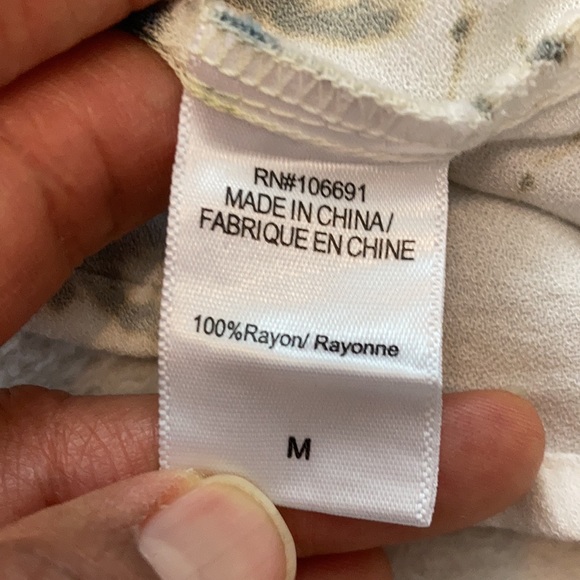 New Young Fabulous And Broke YFB Wrap Long Sleeves V Neck Maxi Dress M - Picture 9 of 9